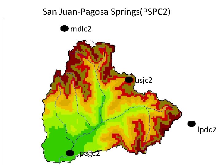 San Juan-Pagosa Springs(PSPC 2) mdlc 2 usjc 2 lpdc 2 pagc 2 