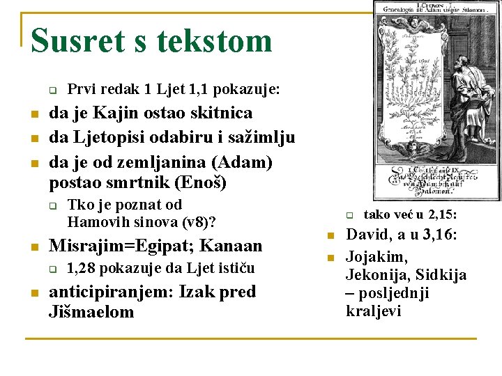 Susret s tekstom q n n n da je Kajin ostao skitnica da Ljetopisi