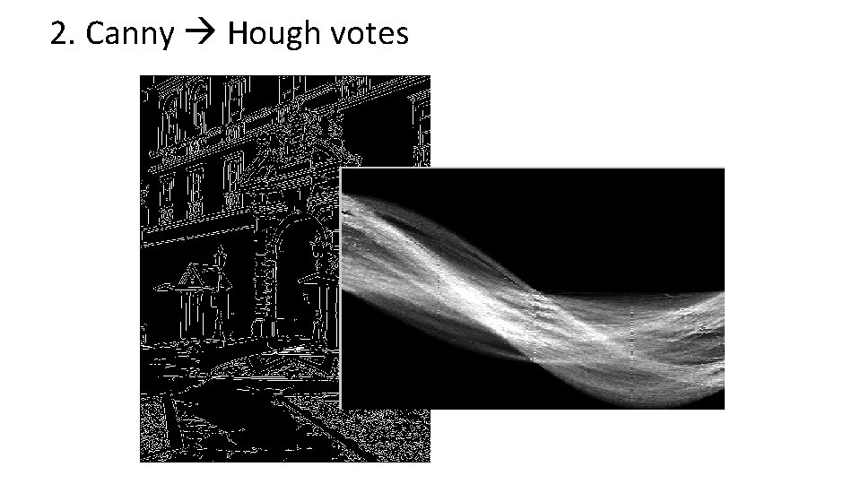 2. Canny Hough votes 