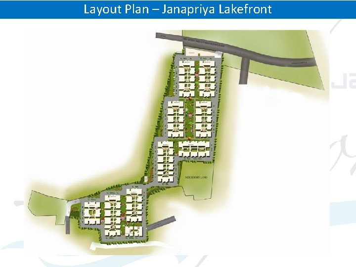 Layout Plan – Janapriya Lakefront 