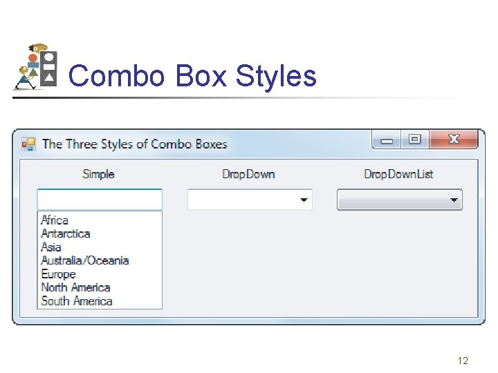 Combo Box Styles 12 