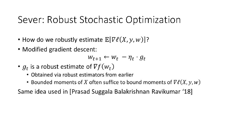 Sever: Robust Stochastic Optimization • 