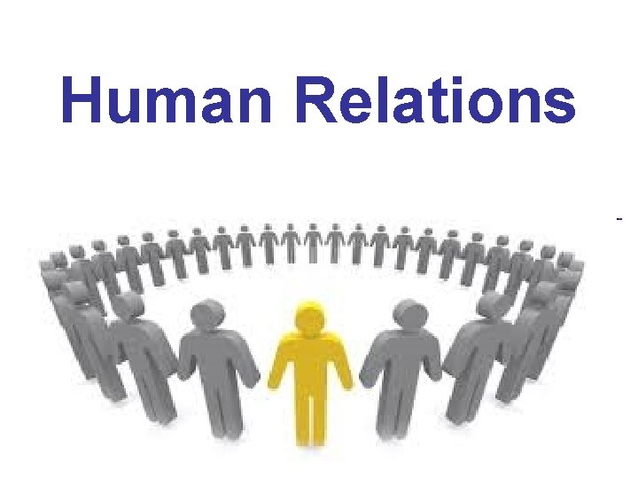 Human Relations 