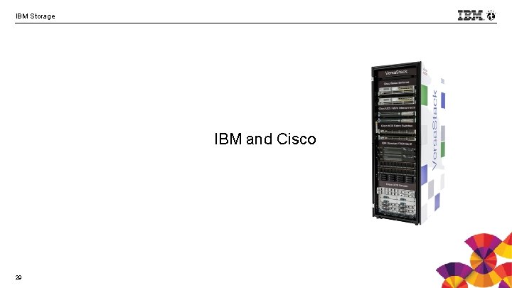 IBM Storage IBM and Cisco 29 