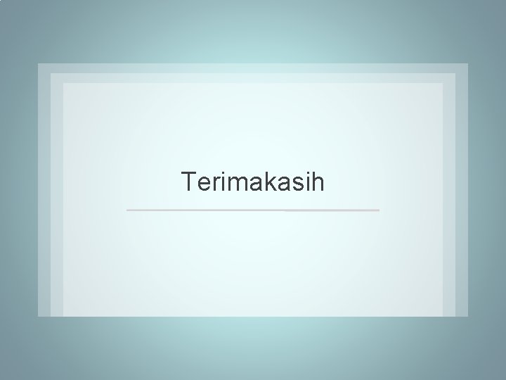 Terimakasih 