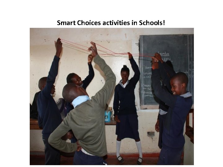 Smart Choices activities in Schools! 