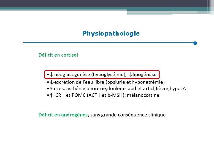 Physiopathologie 