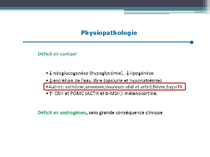 Physiopathologie 