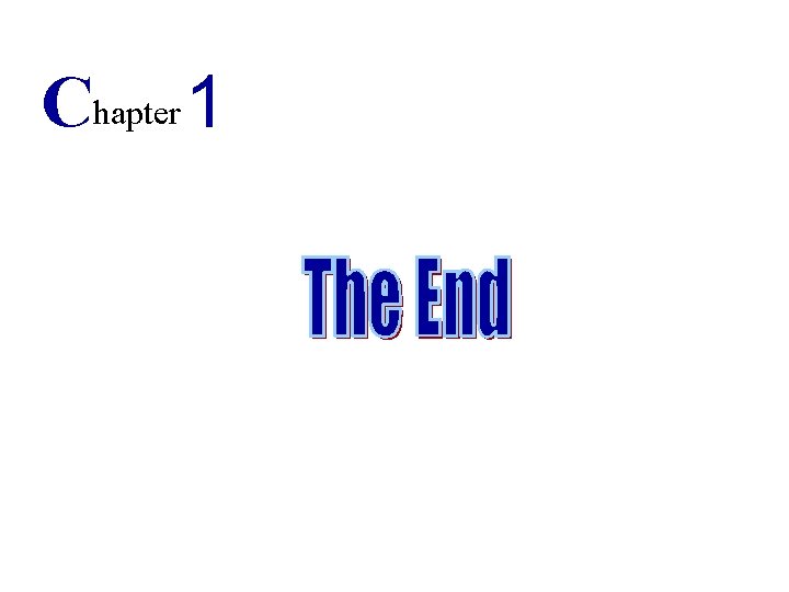 Chapter 1 