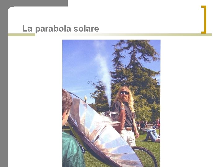 La parabola solare 