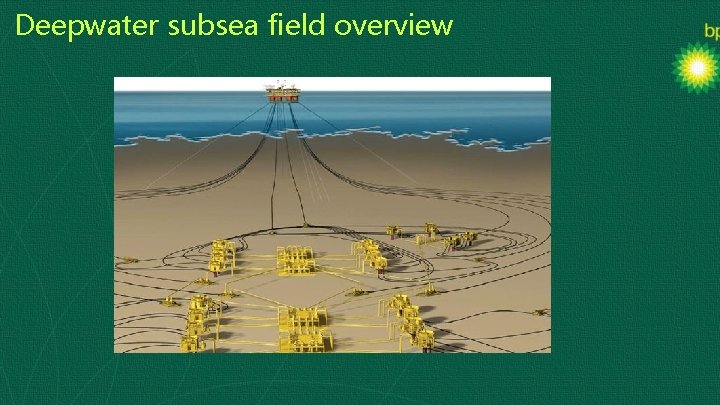 Deepwater subsea field overview 