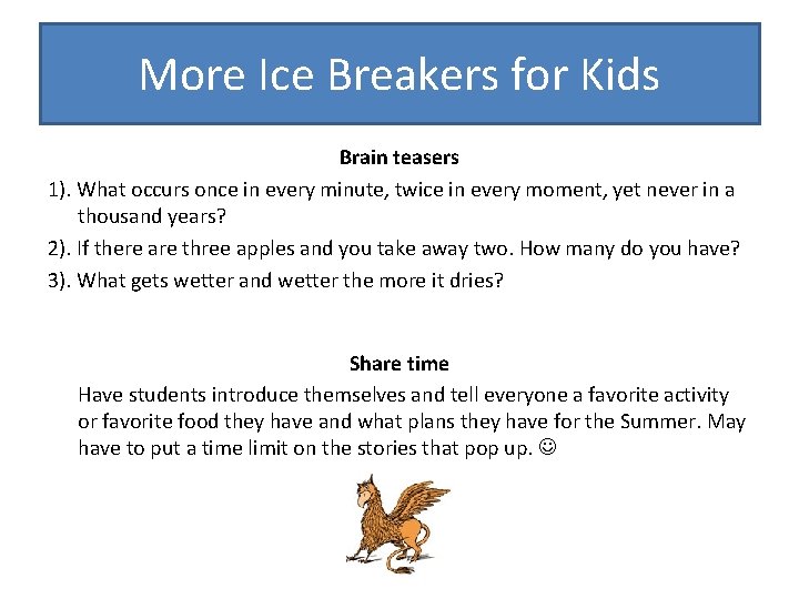 Summer Reading Program 2012 Ice Breakers Get