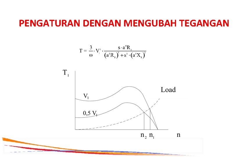 PENGATURAN DENGAN MENGUBAH TEGANGAN 