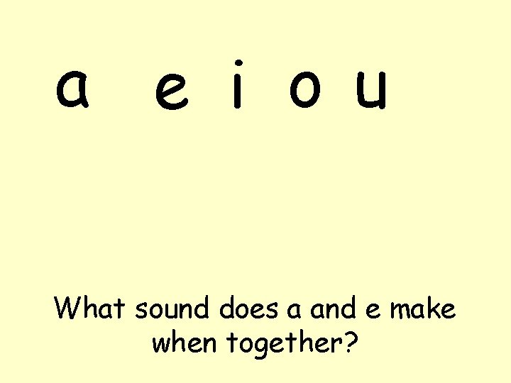 Wednesday Phonics Which letters of the alphabet are