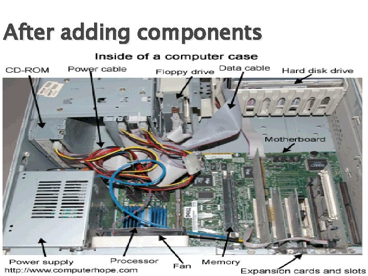 After adding components 02/24/10 