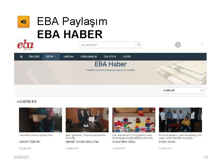 EBA Paylaşım EBA HABER 2/20/2021 13 