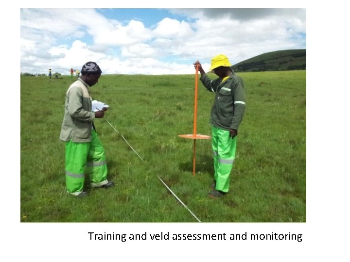 Training and veld assessment and monitoring 