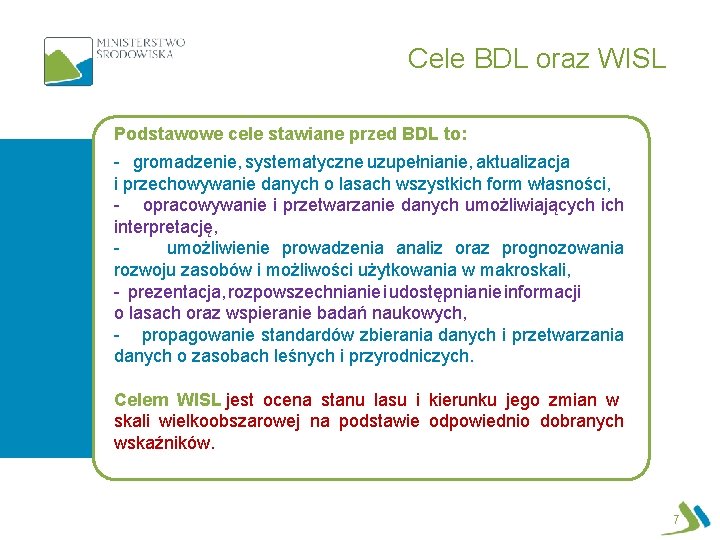 Cele BDL oraz WISL Podstawowe cele stawiane przed BDL to: - gromadzenie, systematyczne uzupełnianie,