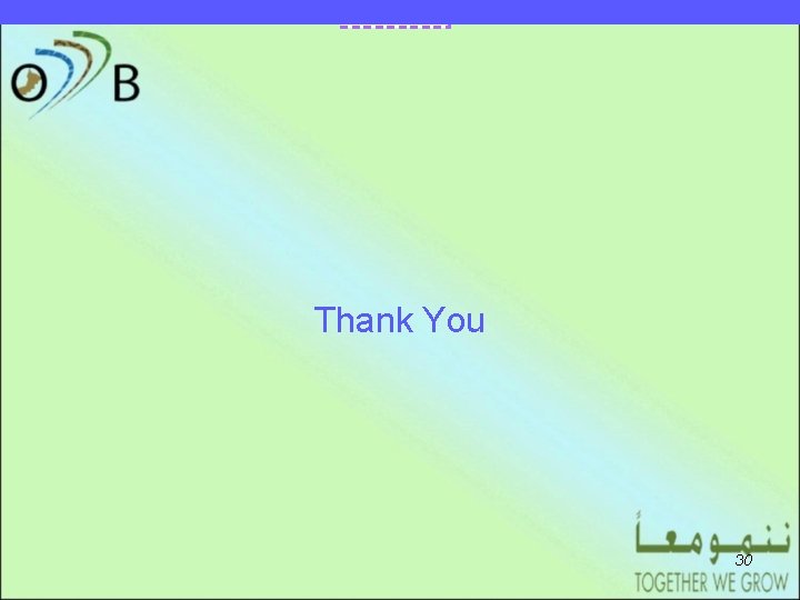 DRAFT Thank You 30 