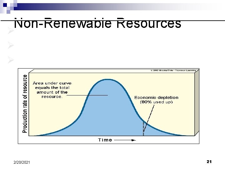 Non-Renewable Resources Ø Energy- _____, ____________ Ø Metallic- _____, aluminum (recycleable) Ø Non-Metallic- _______,