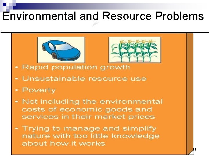 Environmental and Resource Problems Ø Five Root Causes 2/20/2021 31 