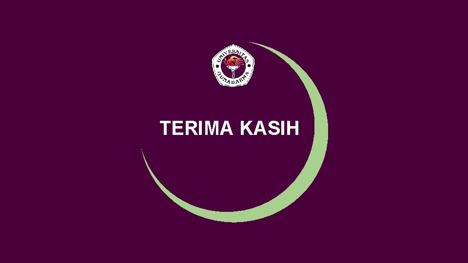 TERIMA KASIH 