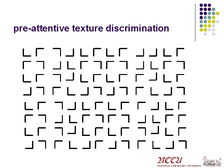 pre-attentive texture discrimination 