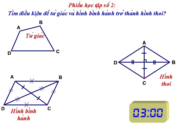 Phiê u ho c tâ p sô 2: Ti m điê u kiê n