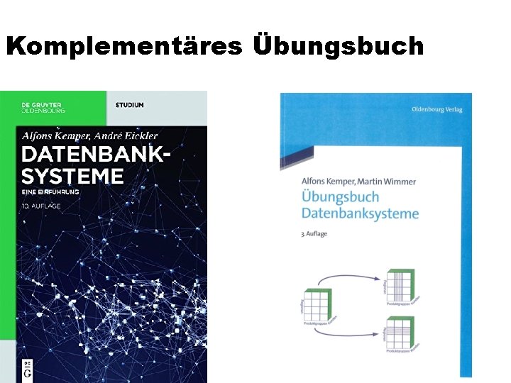 Komplementäres Übungsbuch 