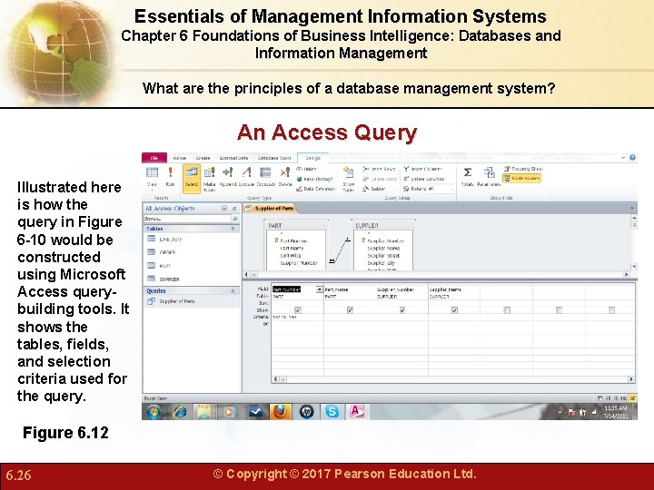 Essentials of Management Information Systems Chapter 6 Foundations of Business Intelligence: Databases and Information