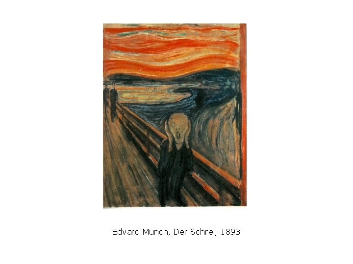 Edvard Munch, Der Schrei, 1893 