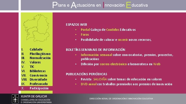 ESPAZOS WEB • Portal Galego de Contidos Educativos • Foros • Posibilidade de valorar