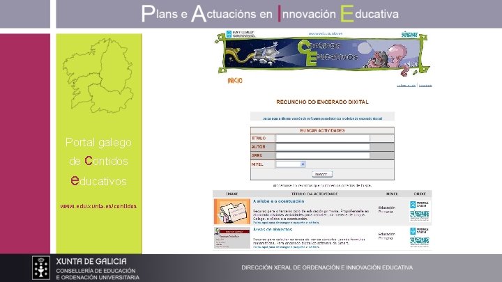 Portal galego de contidos educativos www. edu. xunta. es/contidos 