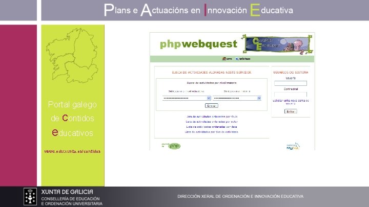 Portal galego de contidos educativos www. edu. xunta. es/contidos 