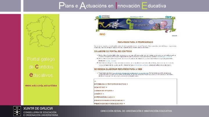 Portal galego de contidos educativos www. edu. xunta. es/contidos 