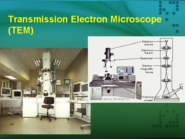 Transmission Electron Microscope (TEM) 