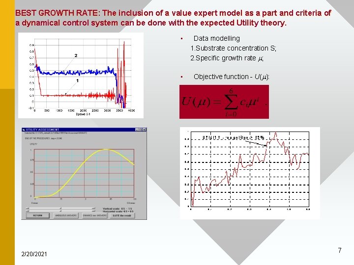 BEST GROWTH RATE: The inclusion of a value expert model as a part and