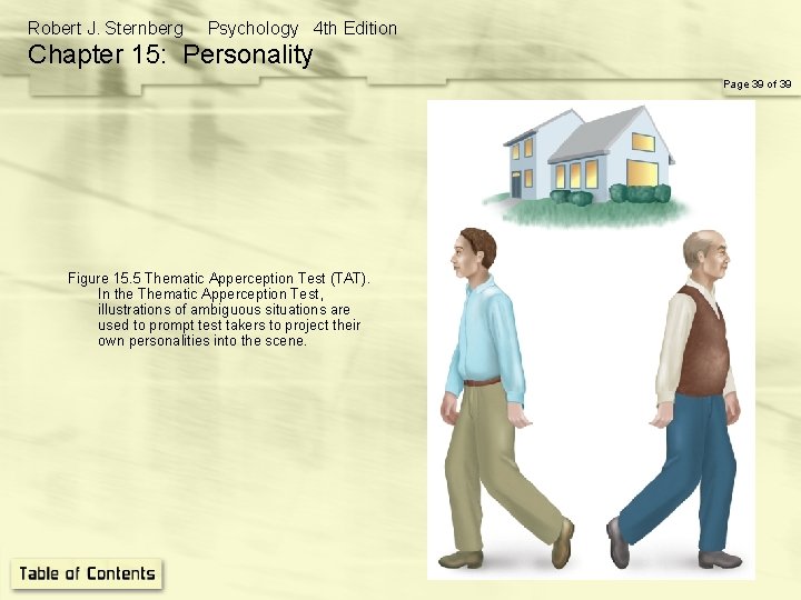 Robert J. Sternberg Psychology 4 th Edition Chapter 15: Personality Page 39 of 39