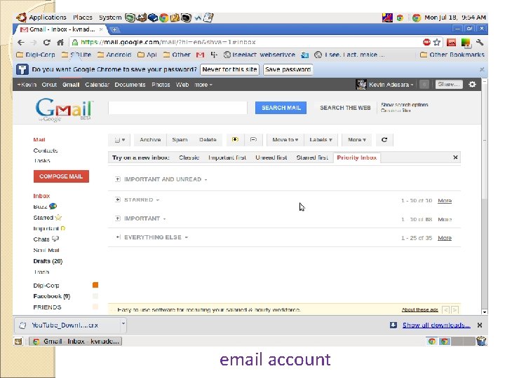 email account 