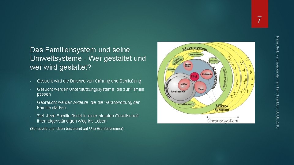 7 - Gesucht wird die Balance von Öffnung und Schließung - Gesucht werden Unterstützungssysteme,