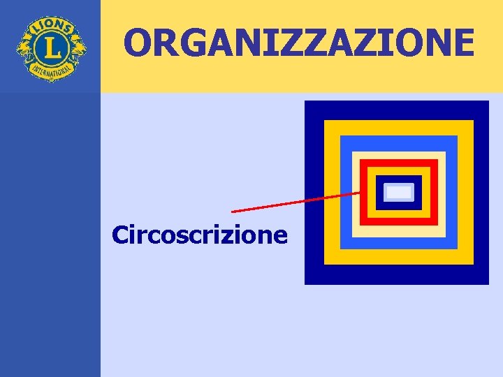 ORGANIZZAZIONE Circoscrizione 