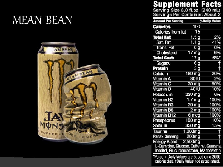 MEAN-BEAN 