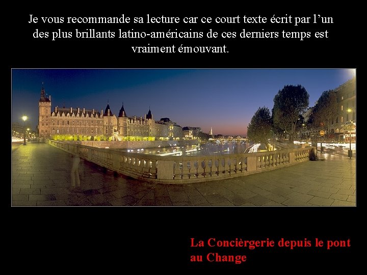 Je vous recommande sa lecture car ce court texte écrit par l’un des plus