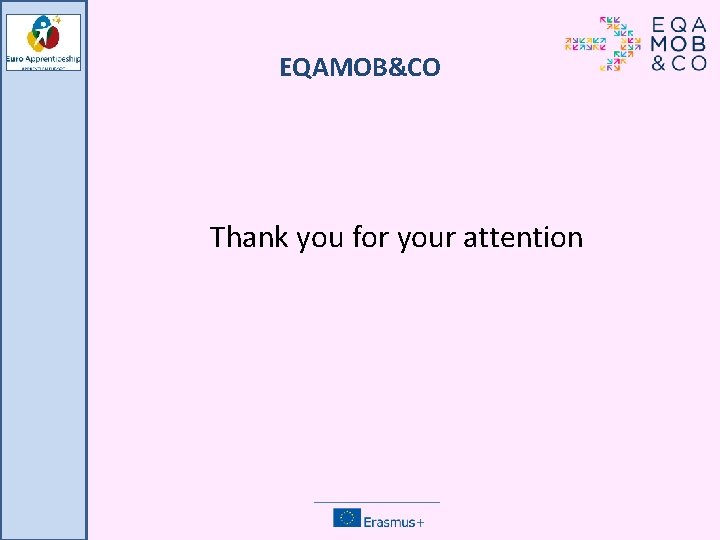 EQAMOB&CO Thank you for your attention 