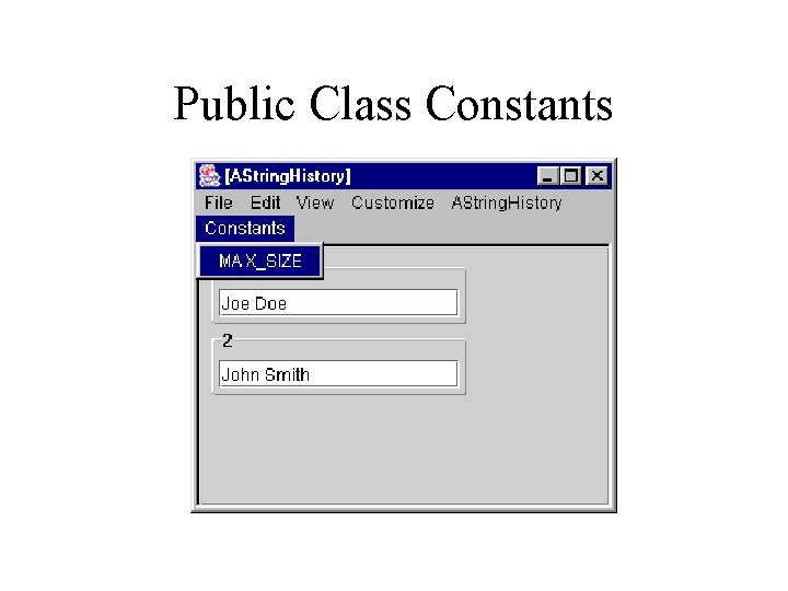 Public Class Constants 