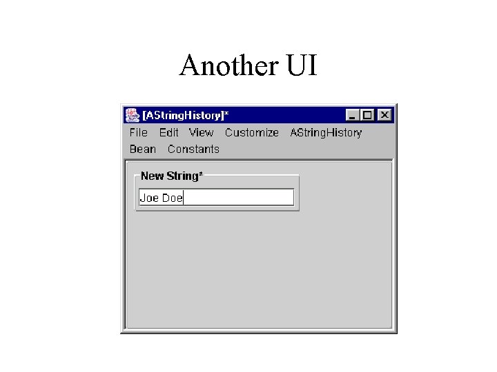 Another UI 