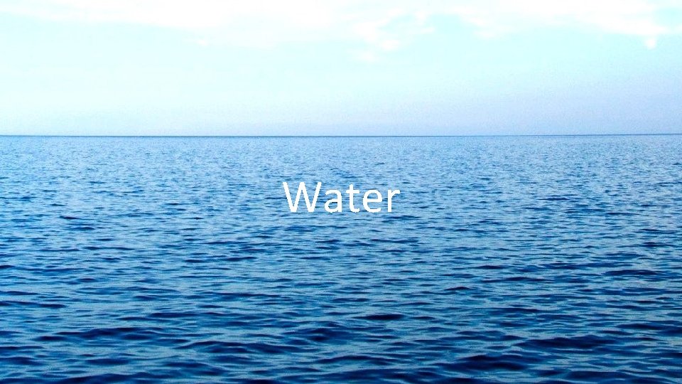 Water 