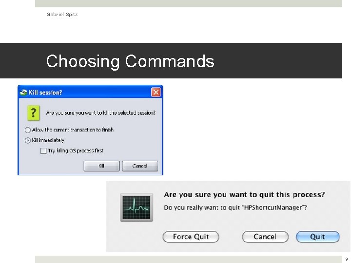 Gabriel Spitz Choosing Commands 9 