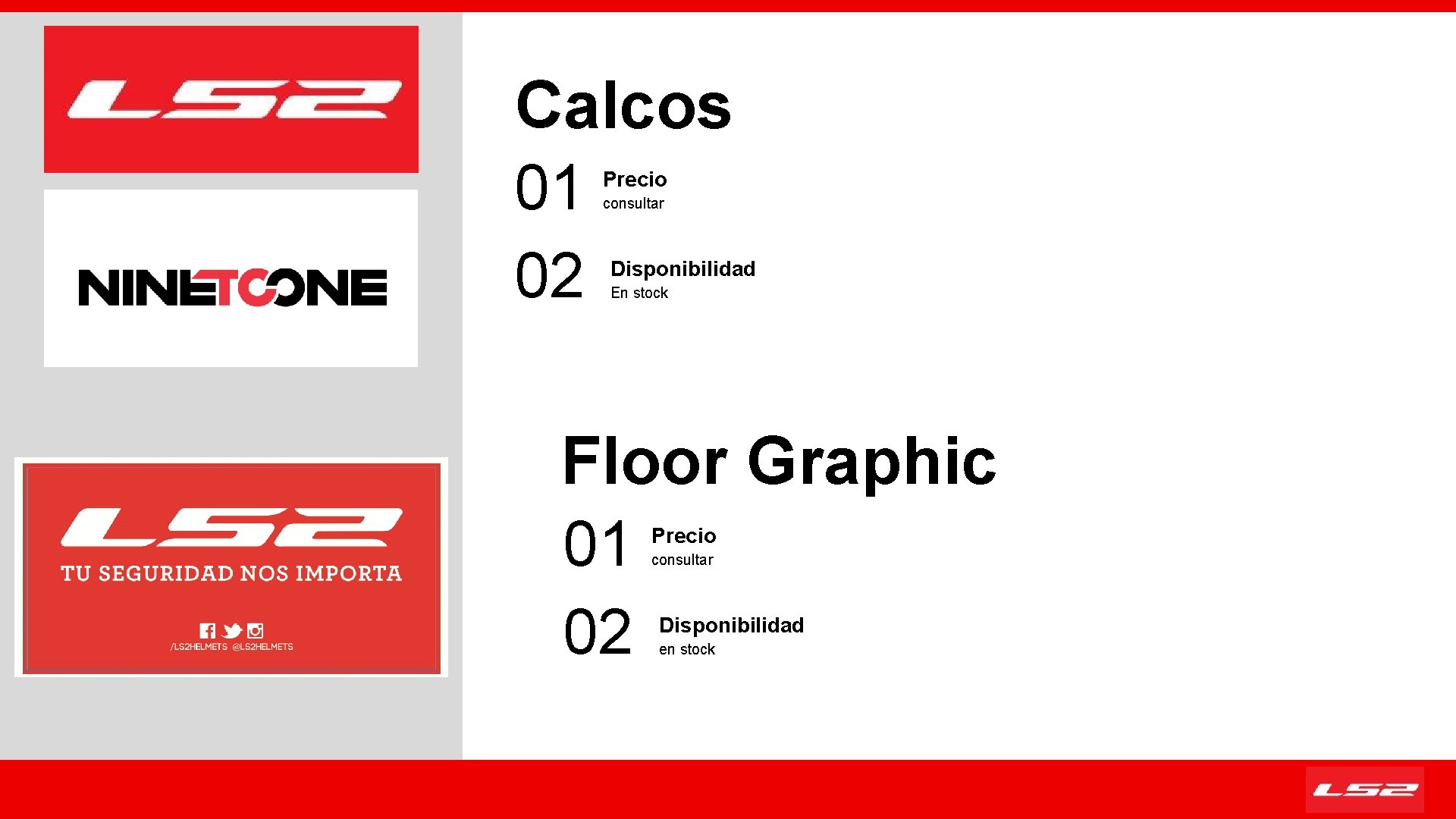 Calcos 01 02 Precio consultar Disponibilidad En stock Floor Graphic 01 02 Precio consultar