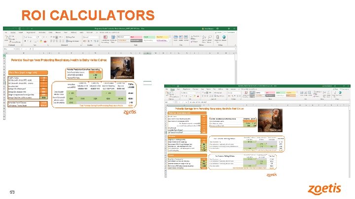 ROI CALCULATORS 53 53 